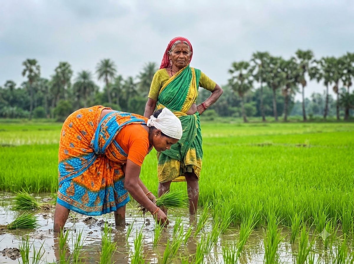 Organic bulk rice packed in bags for wholesale export to the United States